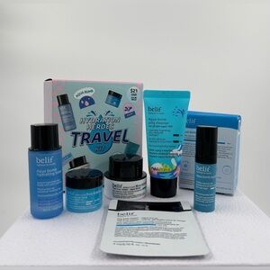 NWT belif deluxe mini travel 6 pcs skincare gift bundle